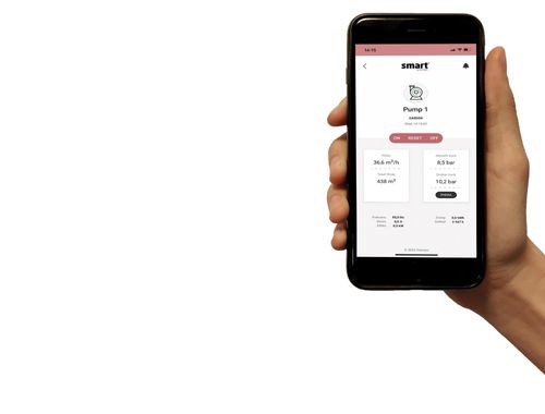 SMART-app till pumpstyrning lantbruk