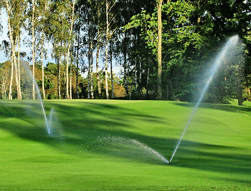 Bevattning golfbana