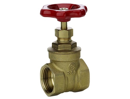 Skjutventil med invändig gänga