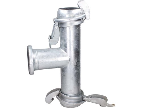 Bauer T-rör med två sidoutlopp