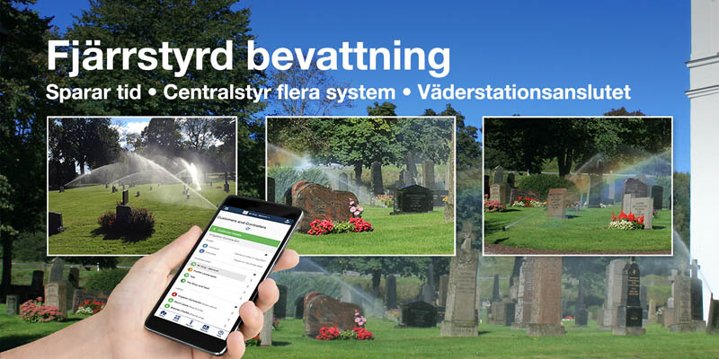 Fjärrstyrd bevattning