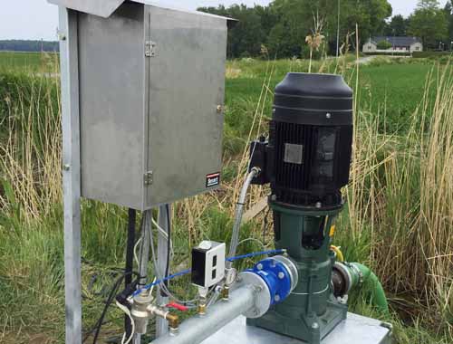 Mobil pumpanläggning