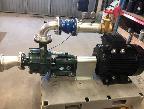 Bevattningspump 55kW med tillbehör