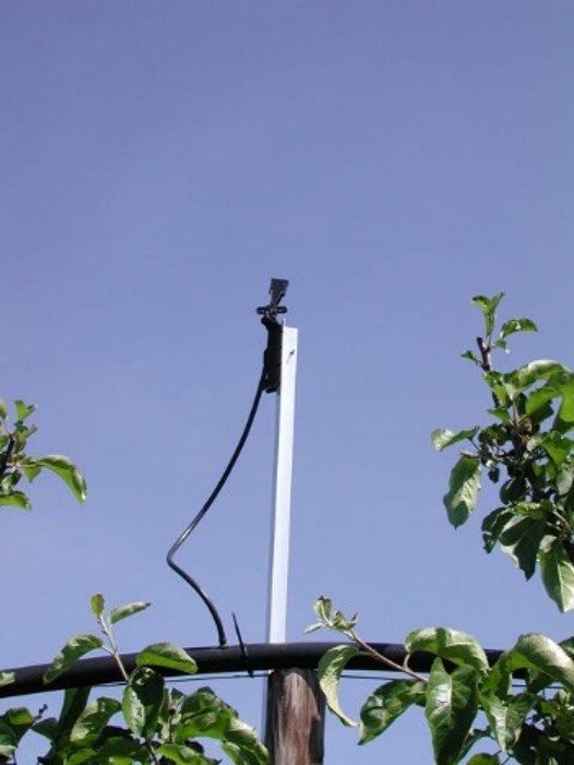 Flipper monterad i fruktodling